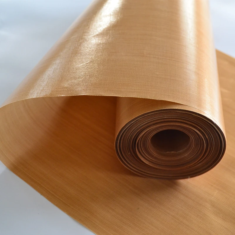 Custom Ptfe Glass Fiber Cloth Fireproof PTFE Coated Fiberglass Fabric
