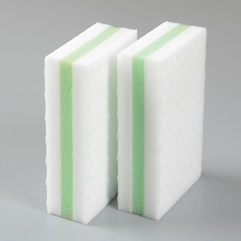 Factory Customized Water Absorbing Foam Sponge esponja magica de cocina limpeza para lavar ollas prato melamine sponge Colorful