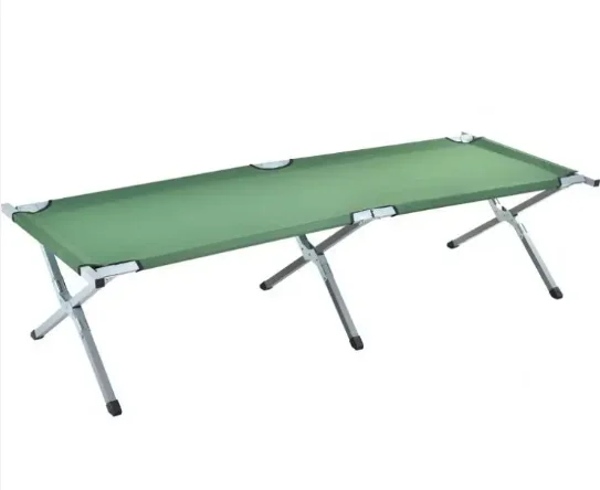 Polar Everest Single strong frame good quality custom logo camouflage Tactical lunch break camping folding bed for hiking fish