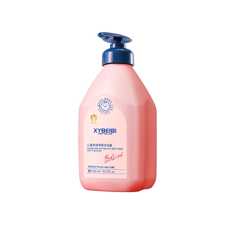 Good quality Moisturizing Refreshing Natural Lightening organic 2 In1  Shower Gel Soap For Children Baby Kids