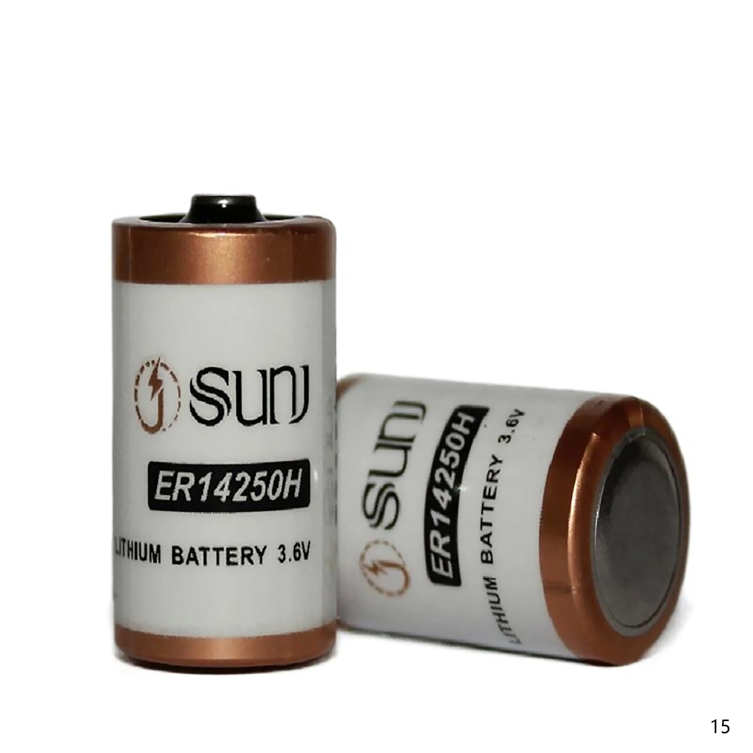High Energy Density Lithium Low Self-Discharge Rate 1200mAh Cylinder er14250 3.6v battery meter battery
