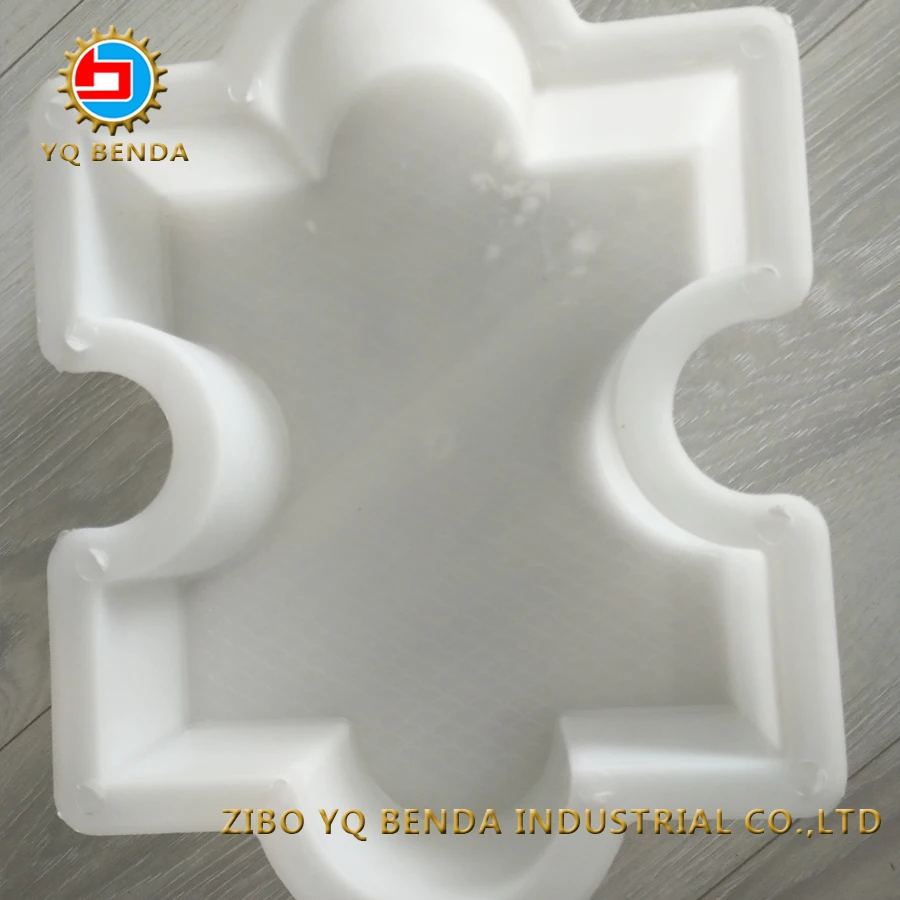 Plastic Paving Walking Way Slab Stone Bricks Molds