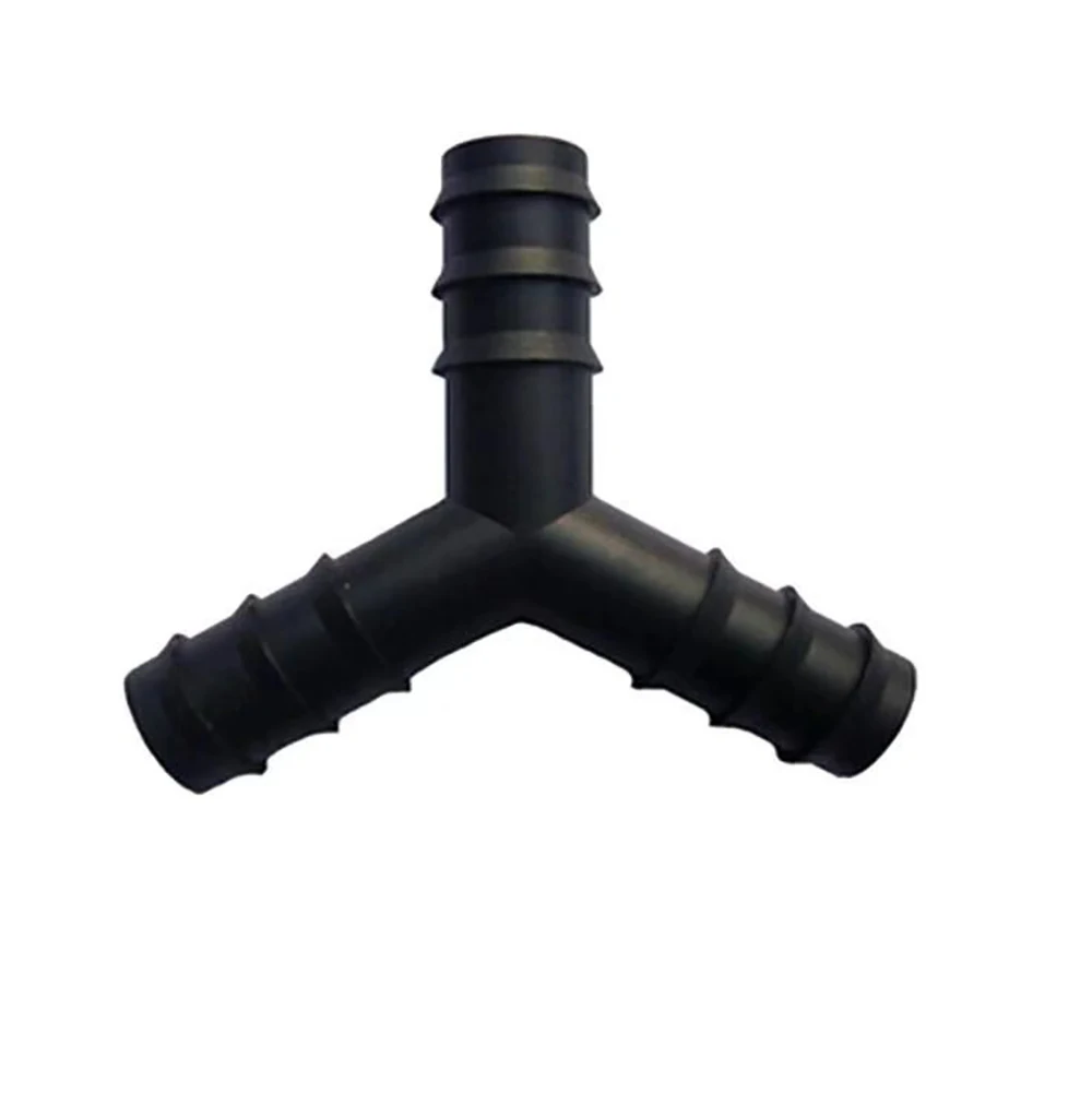 High Quality Drip Irrigation 16MM/20MM Plastic Barb Tee Connector For Drip Pipe