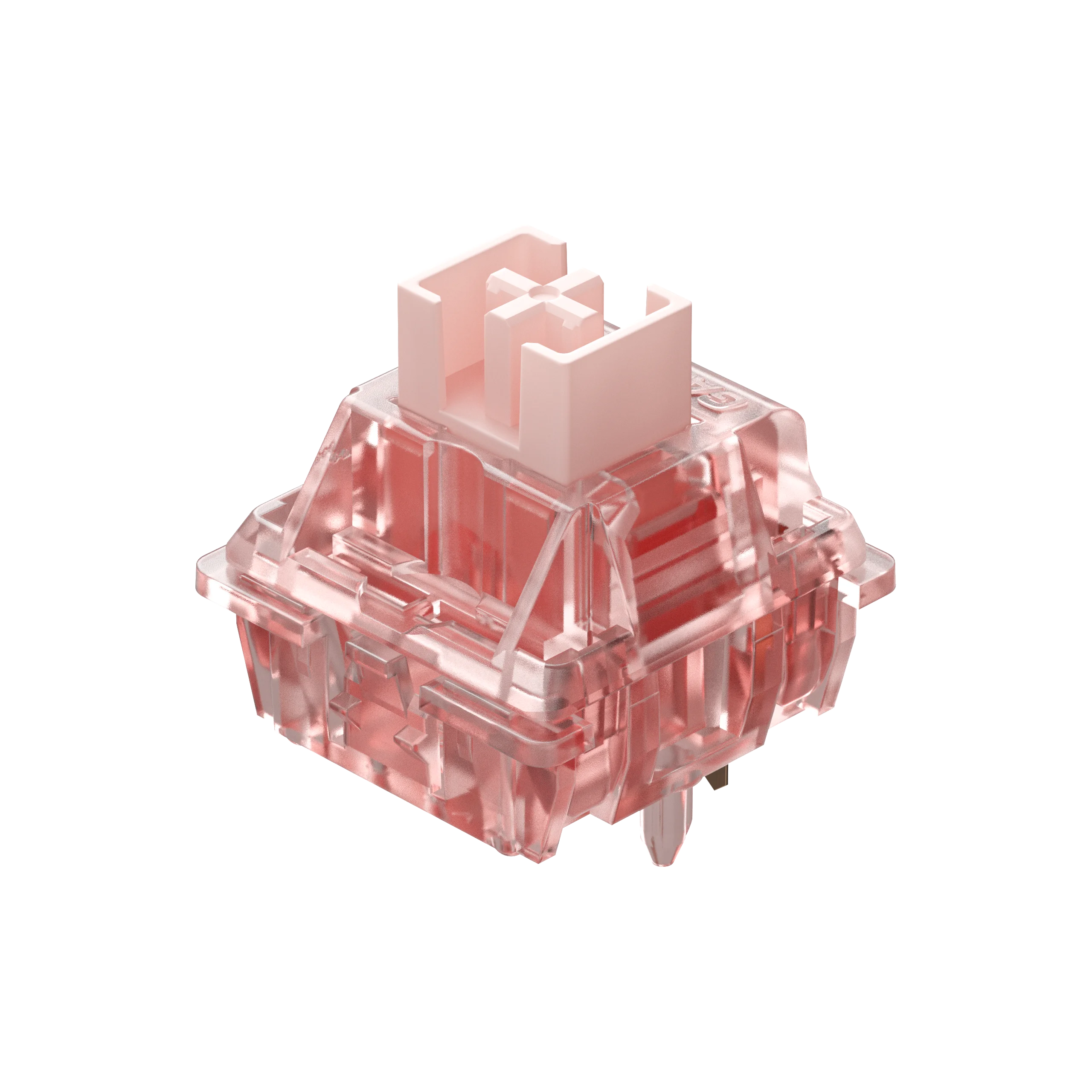 GATERON 2021 new INK V2 pink  gaming  Linear 50g force customized DIY 5pin mechanical keyboard switch