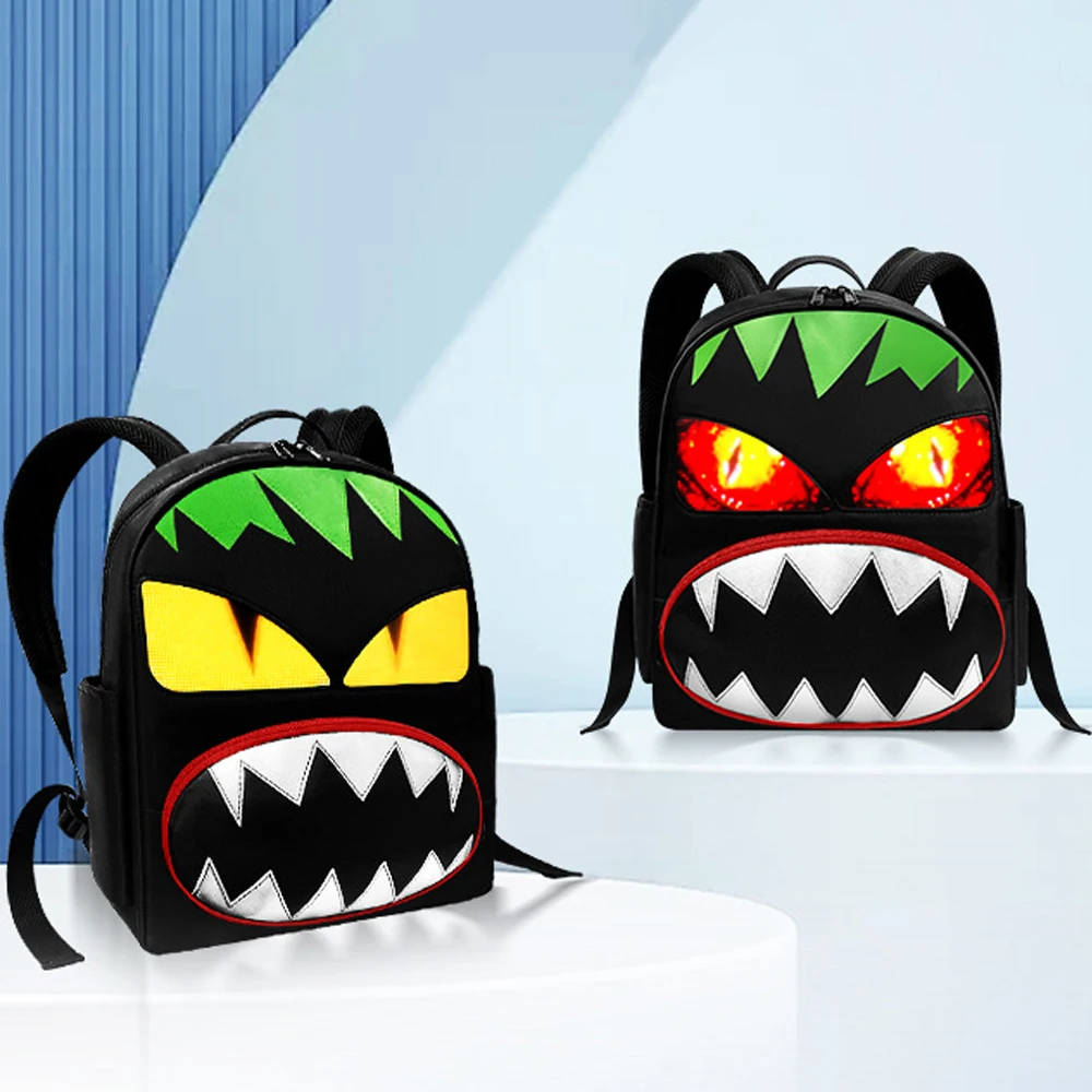 Durable Trendy Cool Custom Smart Backpack Bag Advertising Led Little Monster Backpack Screen Bags For Fashion Person Factory