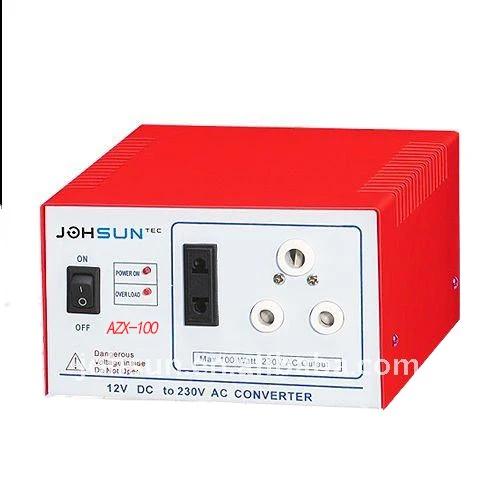 100W 12 volt to 220 volt power inverter for digital camera