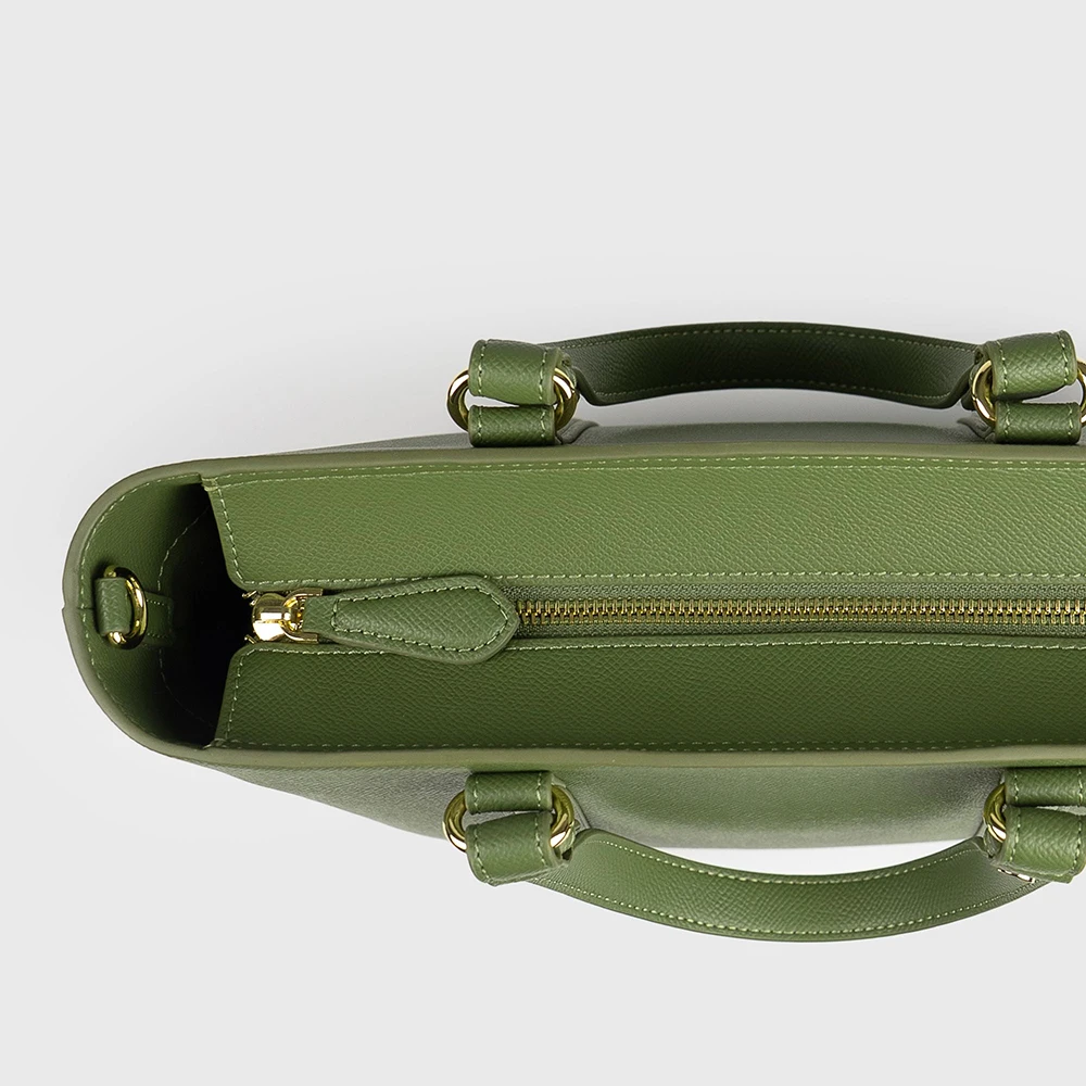 2024 New Design Summer Fashion Trendy Leather Should Bags Flat Texture Pebble Handbag For Women