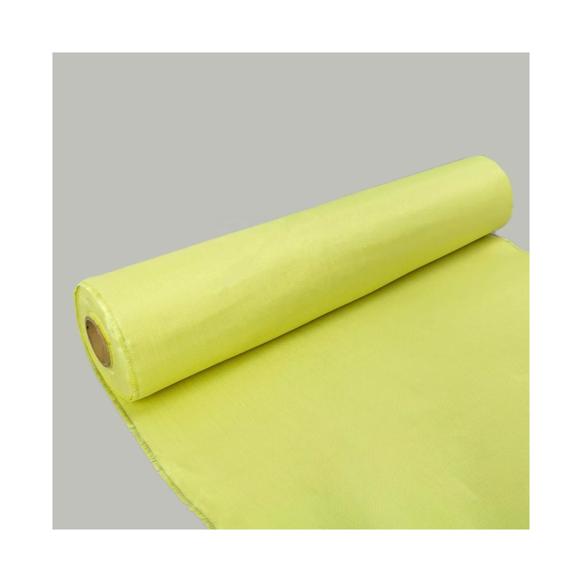 Wholesale High Strength Fire Resistant Cut Outdoor-Industry Corrosion Resistant 1500D 200gsm Machine Woven Aramid Fiber Fabric