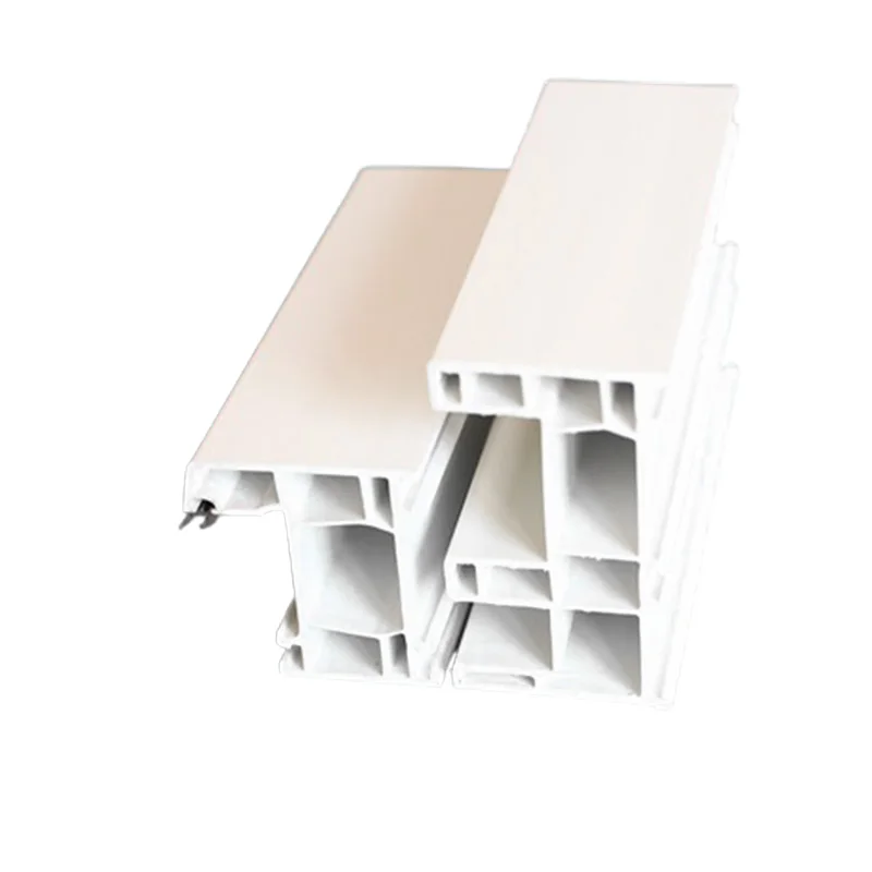 Casement Plastic Profiles Black Color for PVC Windows and Doors from Foshan