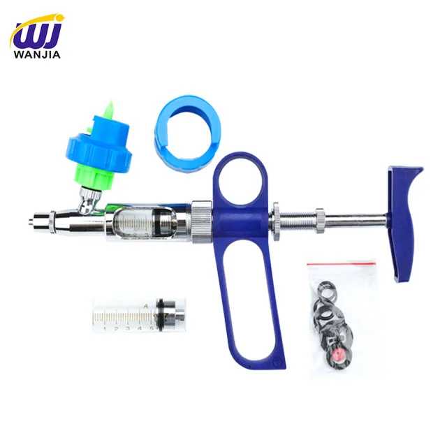 WJ113 1ml 2ml 5ml  veterinary syringe for poultry, automatic syringe, vaccine fowl injection