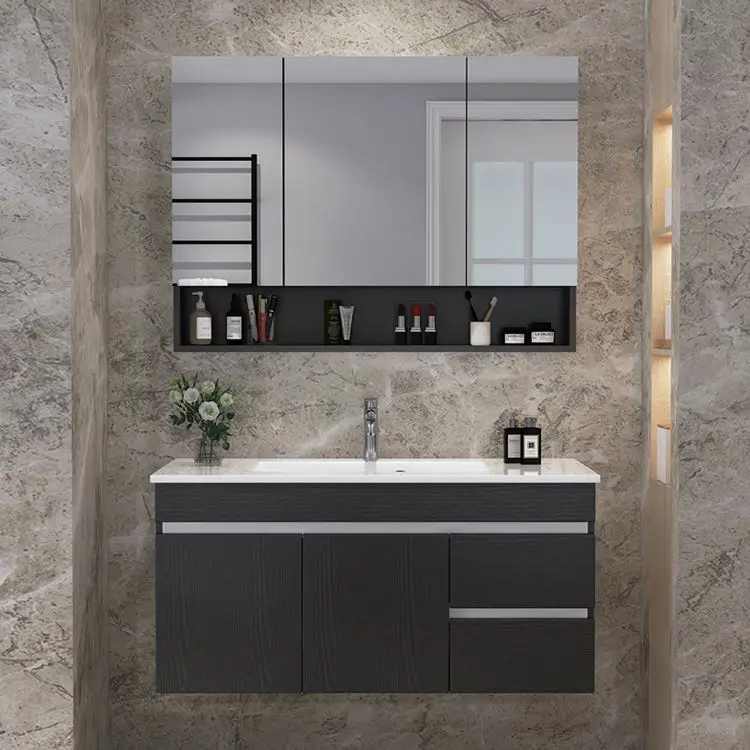 Французская мебель для ванной комнаты, деревянный шкаф для ванной комнаты