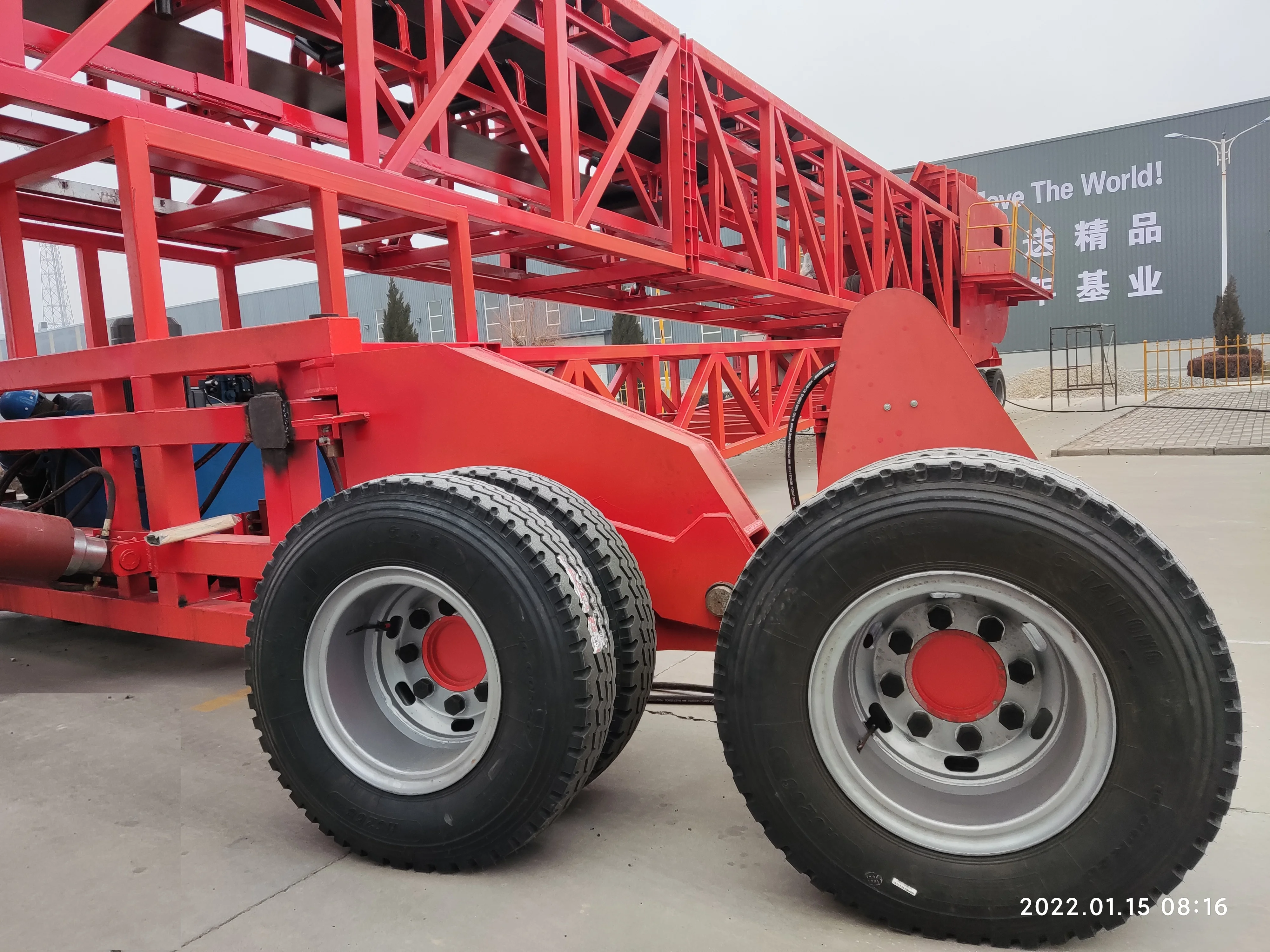 Movable Telescopic Stacker  Bulk Handling Solutions mobile stacker for mine, quarry, port or gravel aggregate