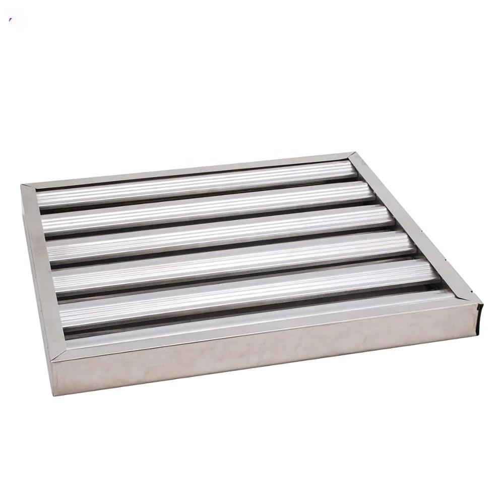 High Quality Replacement Stainless Steel Kitchen Chimney Baffle Filters for Kitchen