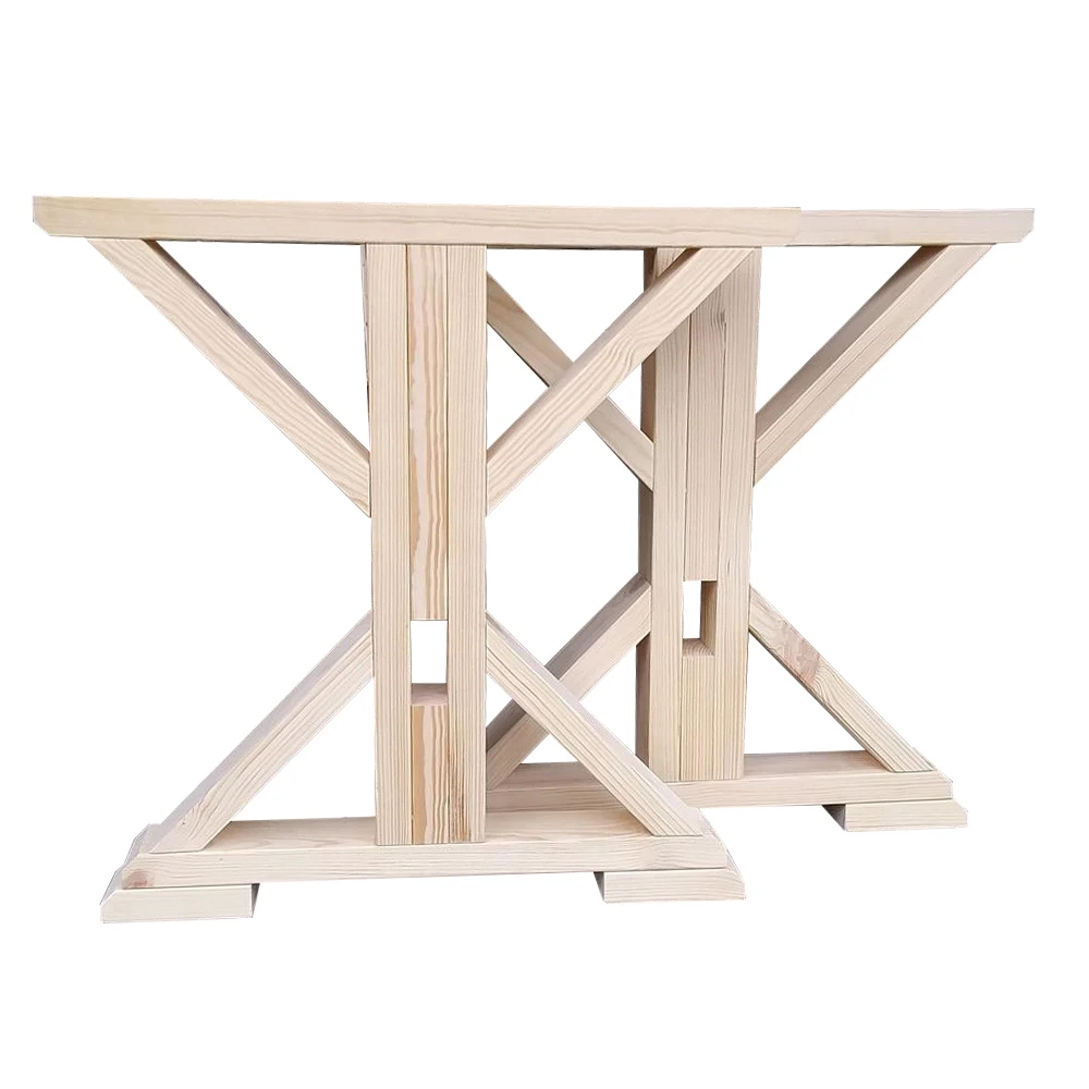 New design Carved oak wood furniture coffee dining wooden table legs