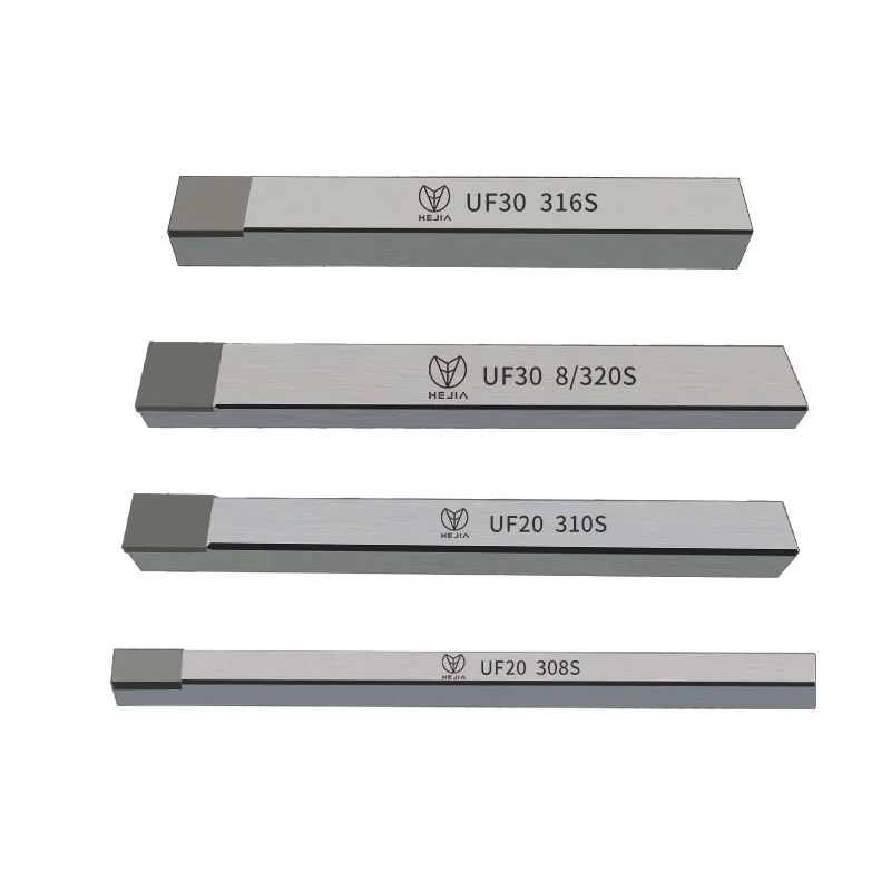 Flat wide square blade tungsten carbide tip brazing lathe lathe KC50 high-quality hardened alloy cutting UF20