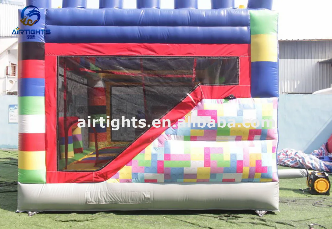 Commercial High Quality Inflatable Block Party Combo Bouncer for Rental Business
