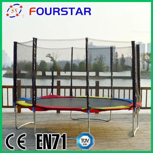 Big Garden Round Outdoor Trampoline with Enclosure Safety Net for Sale Cheap 6ft 8ft 10ft 12ft 14ft 15ft 16ft Gel Unisex Steel