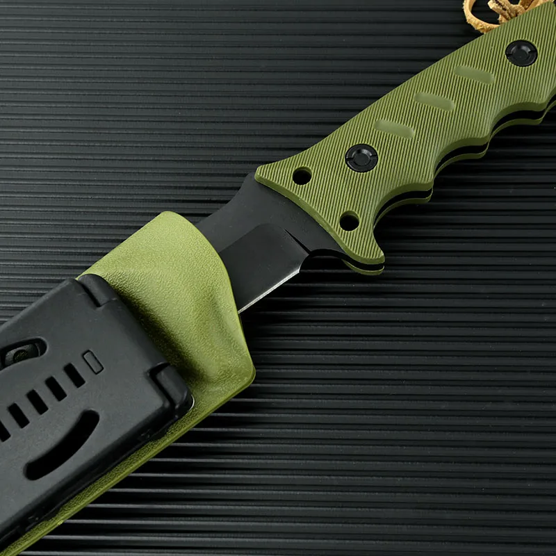 DESOLATION LARGE FIXED BOXED hunting knives Outdoor Tactical survival with kydex sheath