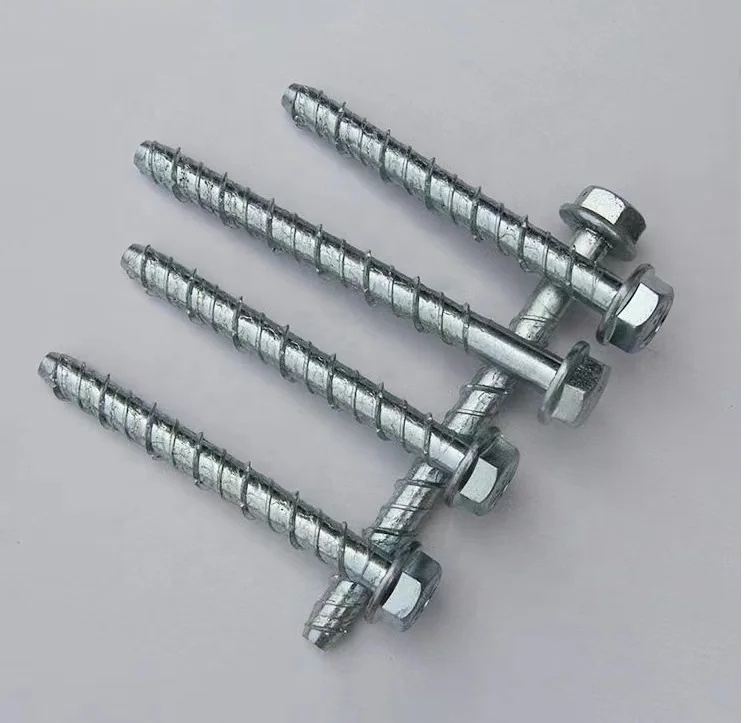High Quality Concrete anchor screw white blue Yellow Zinc Plated Carbon Steel Stainless Steel m12 concrete anchor bolt