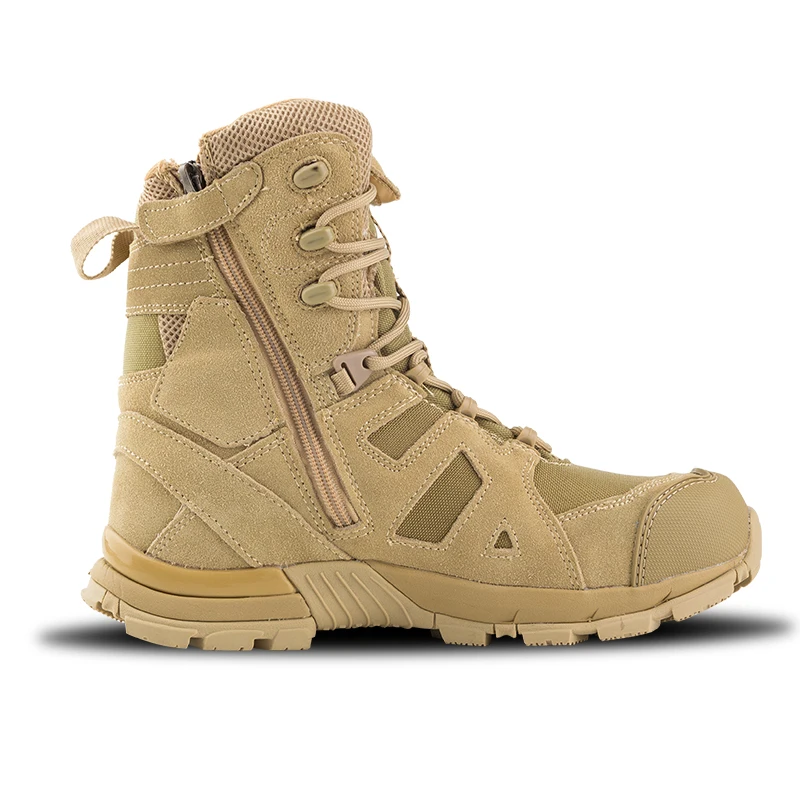 New Arrival Four Seasons High-top Wear Resistant Camping Shoes Tactical Training Field Boots for Men