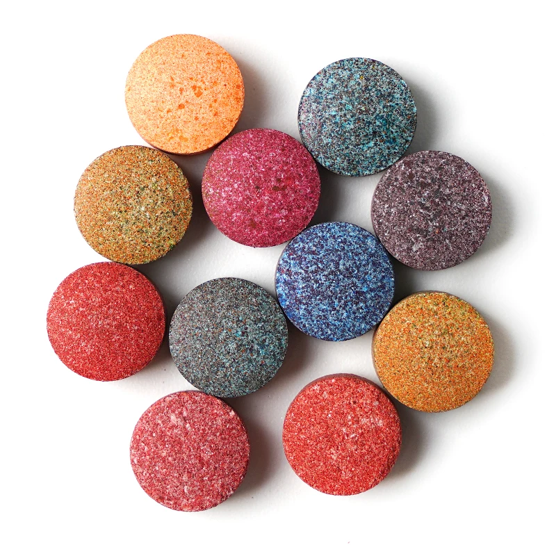 Factory Wholesale Price Colorful Coloring Tablet Cake Food Coloring Set For Egg Dyeing Kids Play Safe Odorless Food Grade