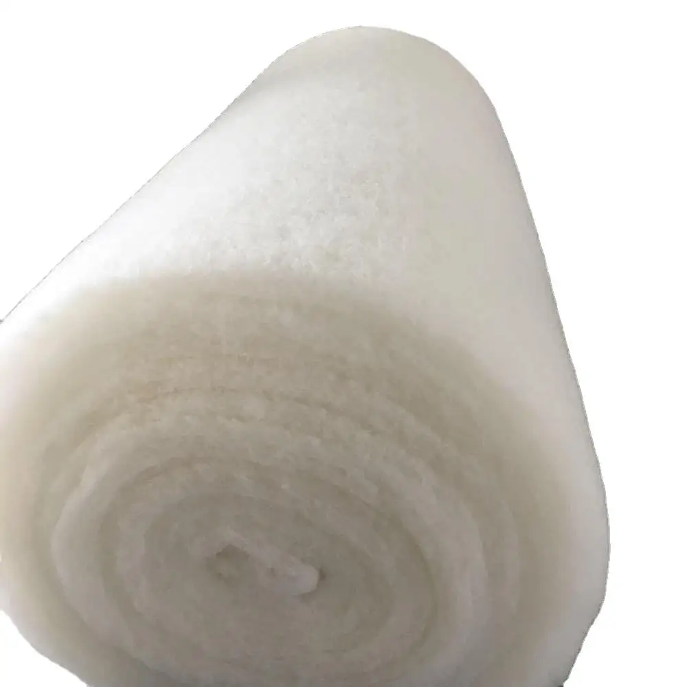 Soft Foam Pocket Spring Mattress Polyest Thermo Nonwoven Fabric Polyester Wadding Roll With Foil Membrane