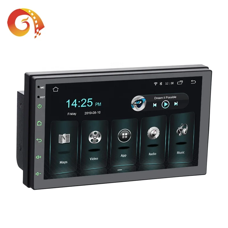 Universal Machine Support HD Video 1080P Format MP3 MP4 Mp5 Gps Stereo Radio 2 Din Android Car Dvd Player
