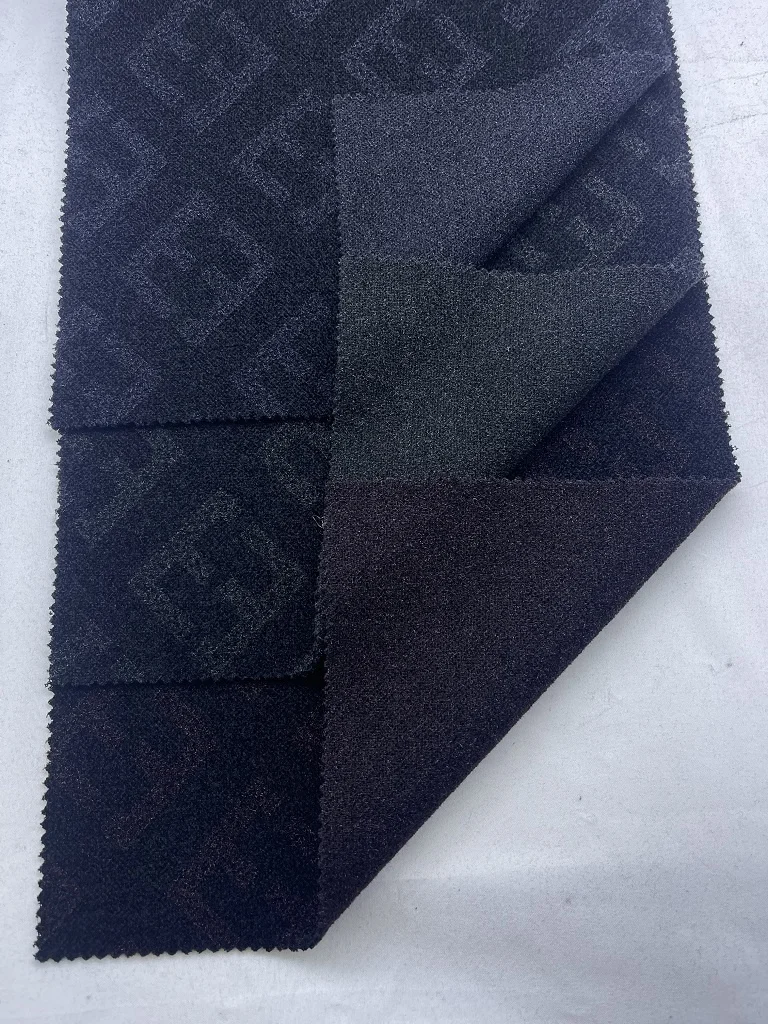Fabric Manufacturing Polyester Cotton Knitted Letter Jacquard Chenille Fabrics For Clothing AT2071-1/2/3