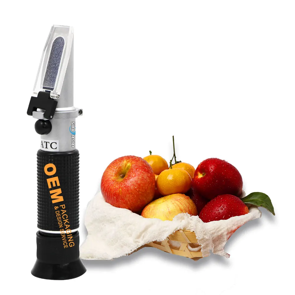 0-80% Refractometer Manufacturer Hand Sugar Alcohol And Brix Refractometer