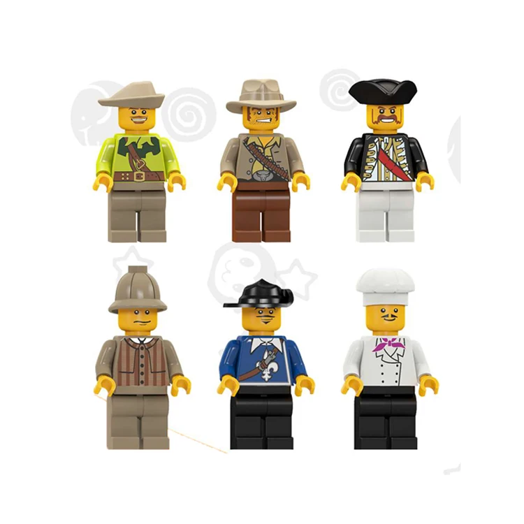 
Best Gifts for Children Kids Wholesale Plastic Building Blocks Figures Surprise Egg Toys 