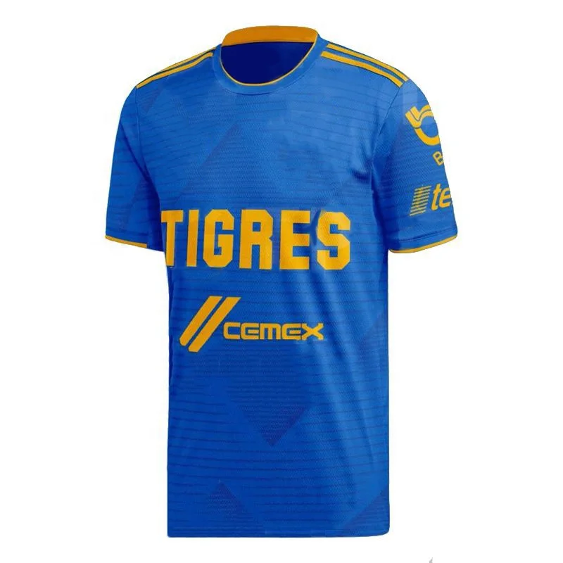 
2021 22 Thailand Quality Shirts Camiseta Jersey Tigres UANL Futbol Soccer 