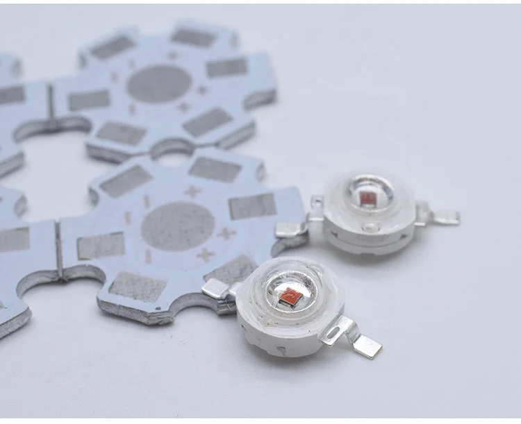 Czinelight Rohs Epistar Chip 620nm 625nm красный Мощный 3 Вт светодиодный светильник излучающий