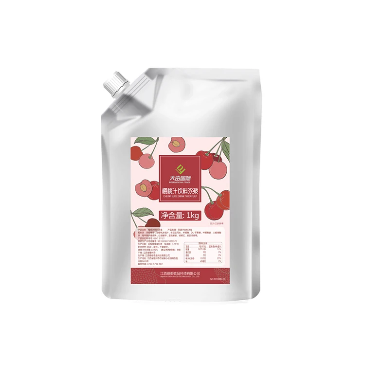 Competitive price natural cherry concentrate juice cherry juice concentrate berry juice