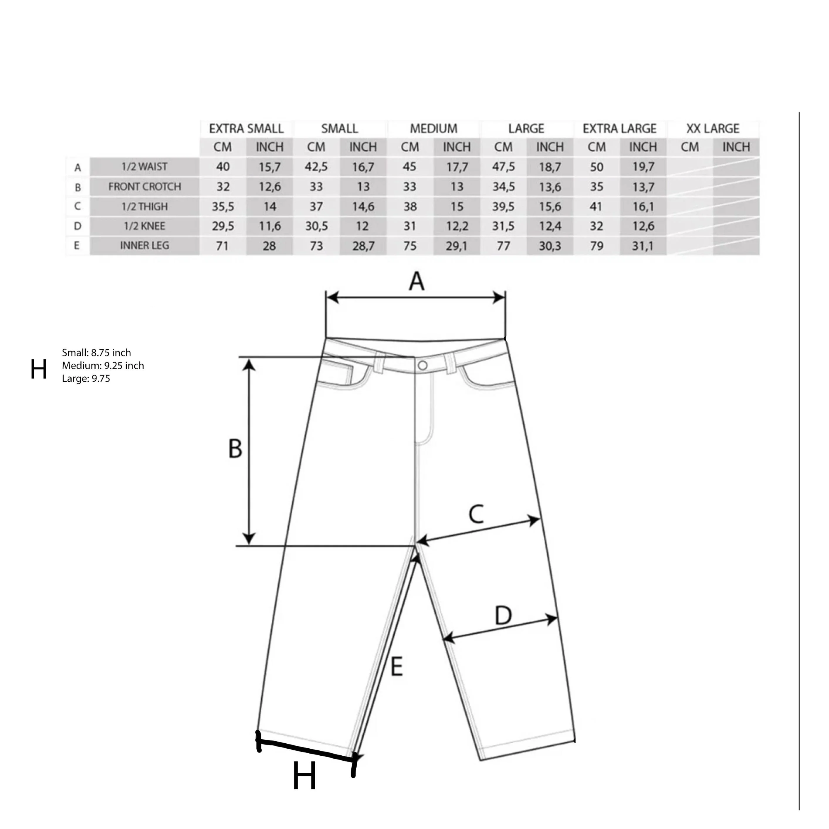 Custom logo printed baggy jeans for men embroidery baggy jeans baggy skate jeans