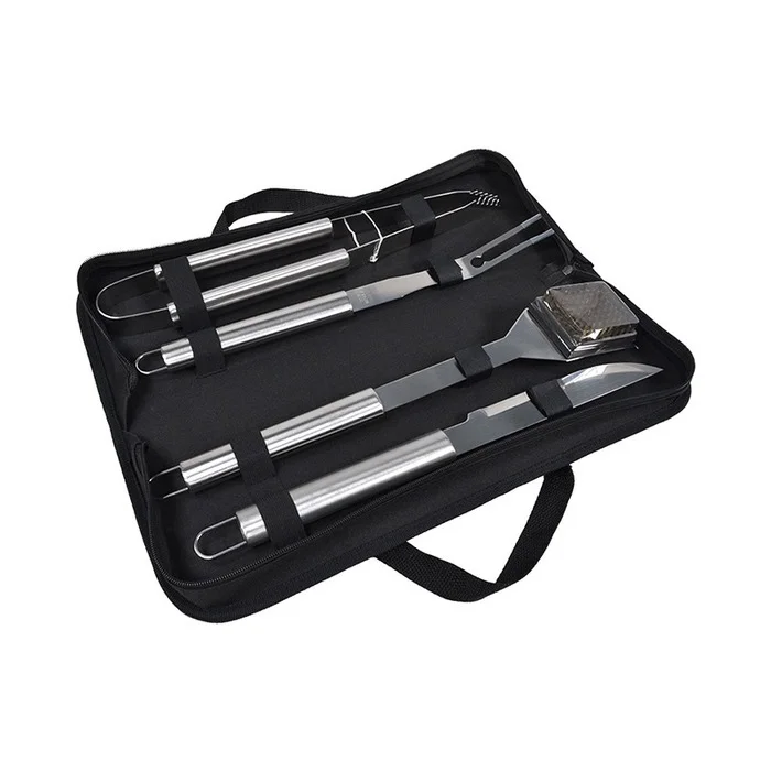 2021 3pc Stainless Steel Bbq Grill Multi Tool Set Plastic  Handle Barbeque Professional Barbecue Cooking Tools