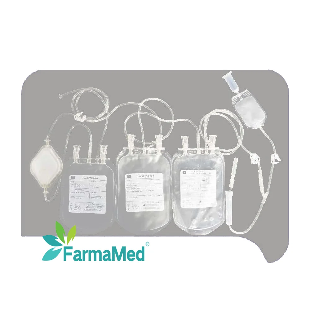 FarmaSino 250ml 450ml Triple CPDA-1Blood Collection Bag
