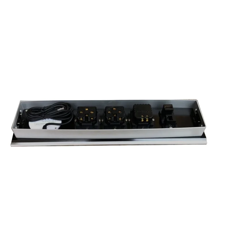 High-quality best-selling multi-function power socket with wireless charger sliding cover power socket