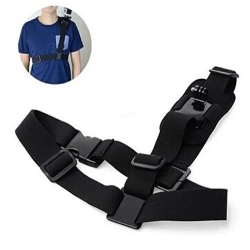 Rotate Shoulder Strap Mount for DJI OSMO ACTION 3 2 GoPro Hero 11 10 9 8 7 6 5 4 session SJCAM EKEN AKASO Sport Camera Accessory