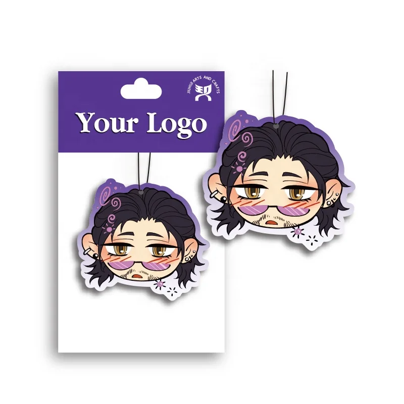 Customized Design Hanging Air Freshener With Multiple fragrances Clean the air inside the car