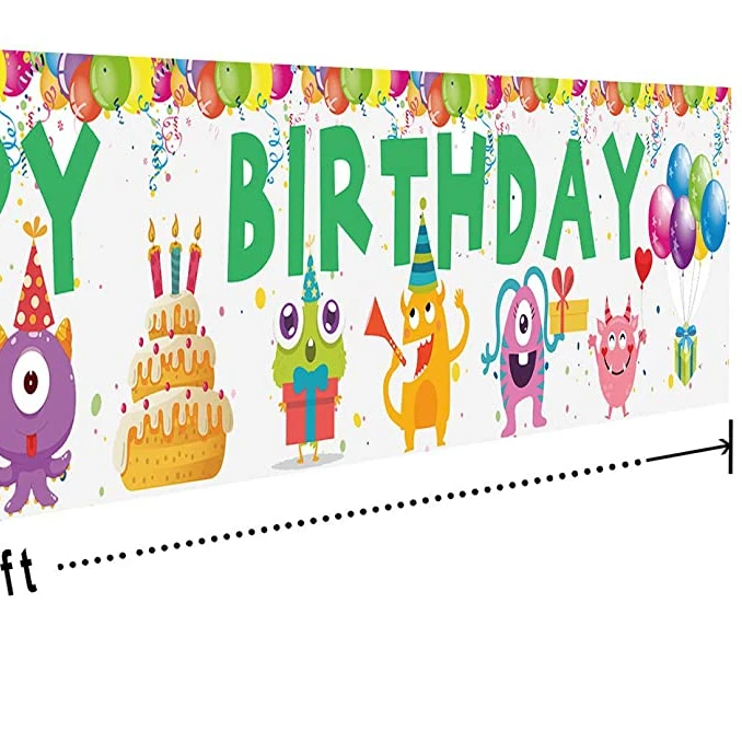 Поздравления, благодарность 2020, украшения, баннер на день рождения