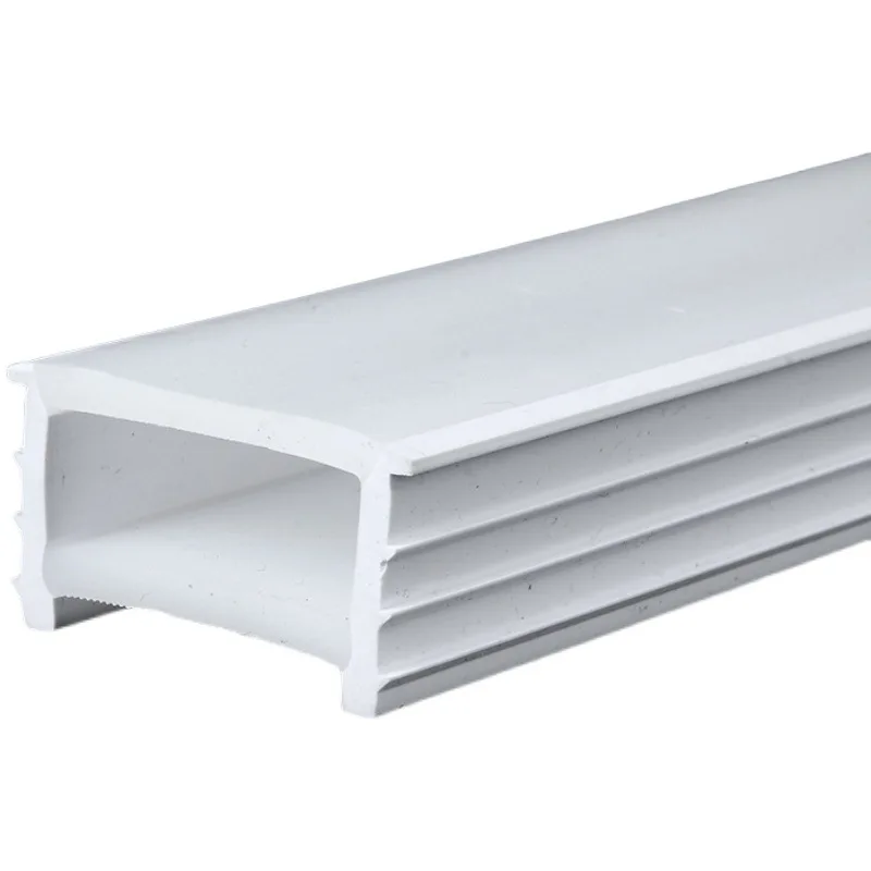 Toco Silicone Flexible Profile Diffuser For Led Lighting Strips Side View Lighting Cover Led Profile Kids Bedroom Silicone Light