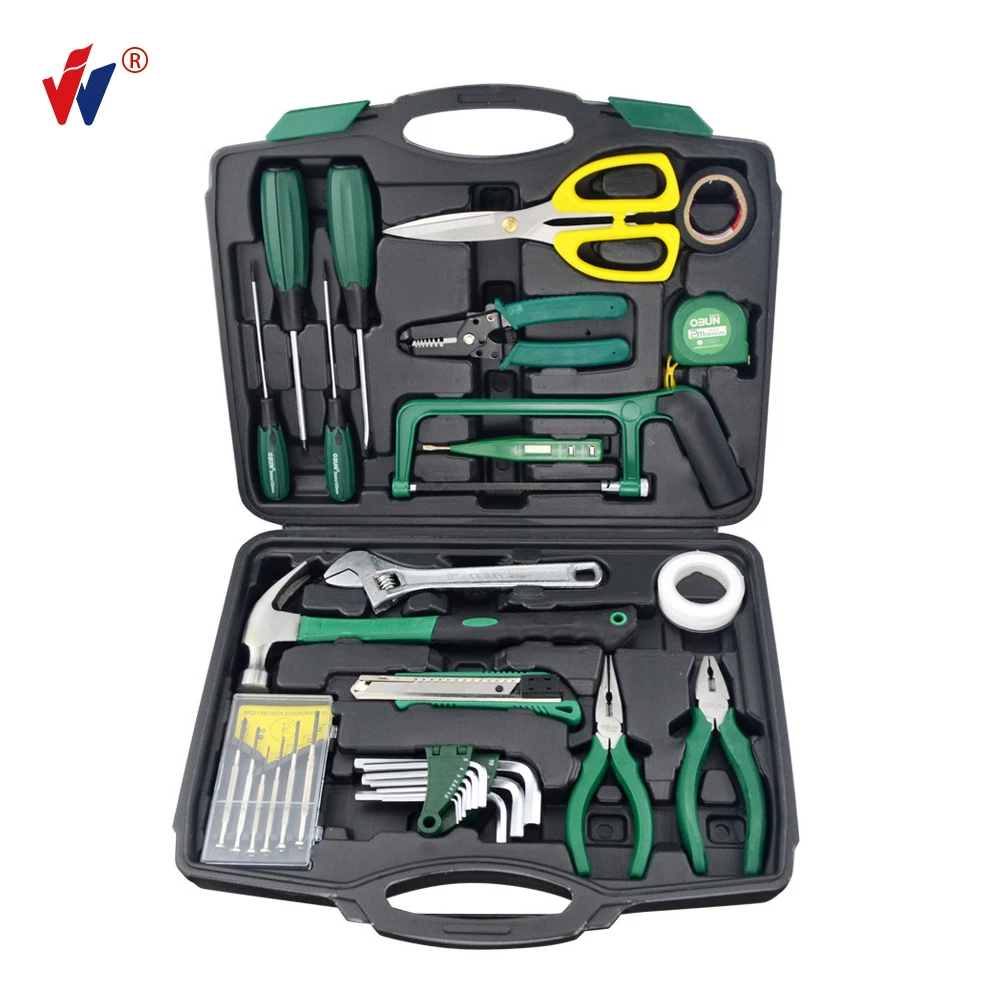 32 pieces Repair Combination Tool sets hardware hand kit household hand tools with bits set and long length hex key tool sets