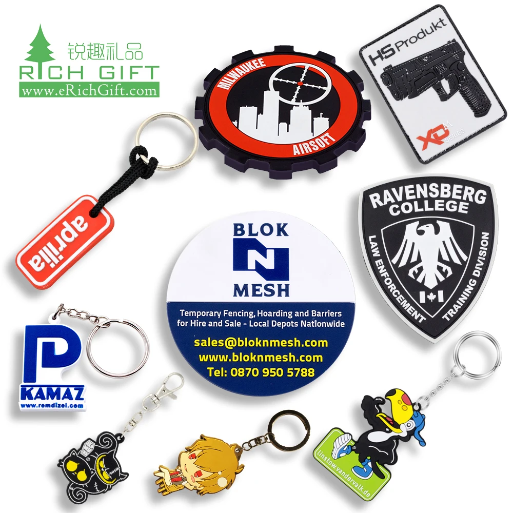 Рекламный сувенир, подарки, индивидуальный дизайн, рекламный 3D 2D логотип, мягкий ПВХ, силиконовый OEM логотип, силиконовый резиновый брелок для ключей, производитель