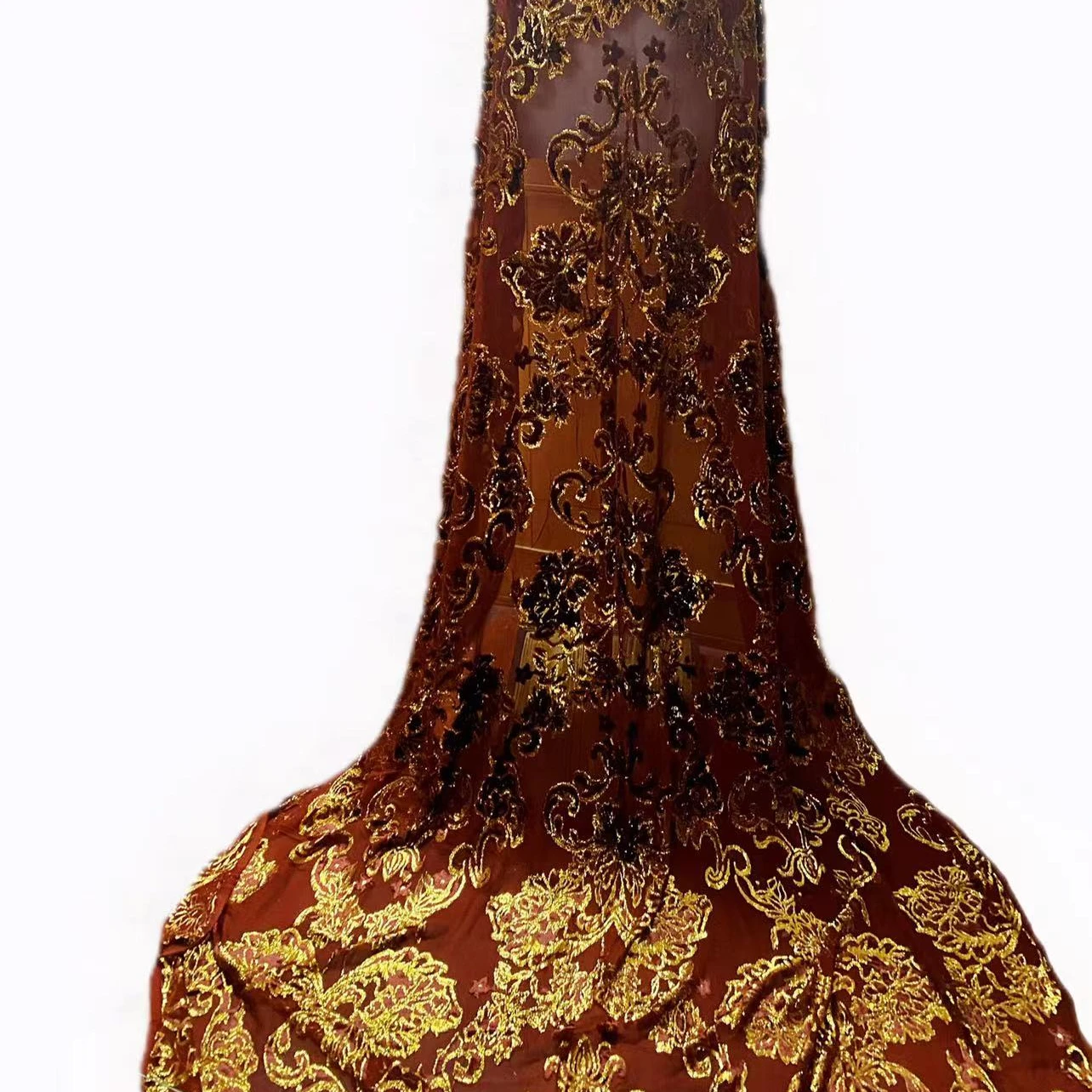 Ready to ship pure silk dress somali diracs fabric somali dirac fabric printed 3.5 meters per piece