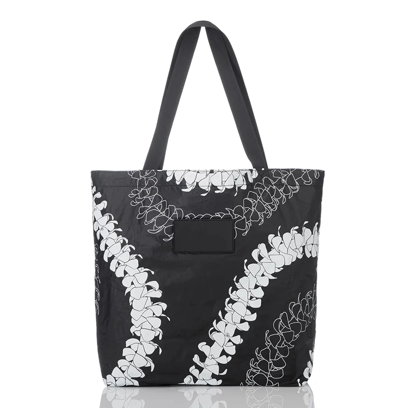 Extra Large Waterproof Splash Proof Dupont Paper Custom Print Shoulder Zipper Beach Shopping Tyvek Tote Bag