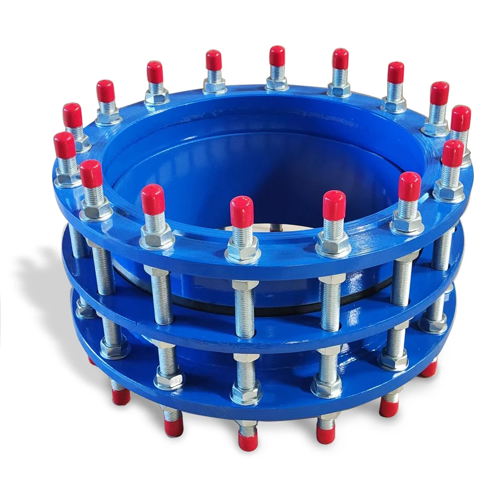 Universal Dismantling Double Flange Insert Joint Ductile Iron Equal NBR/SBR/EPDM/BOLTS & NUTS for Pipe