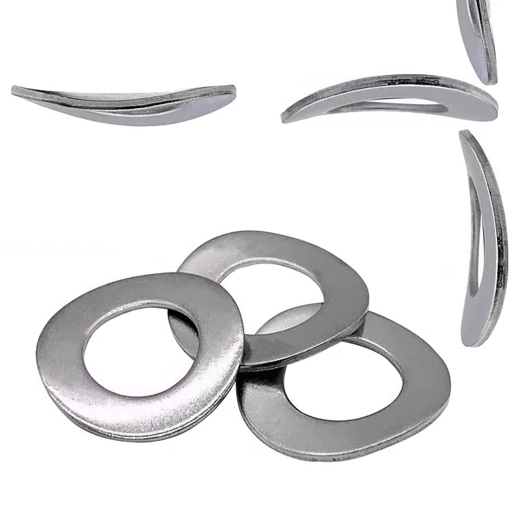 DIN137A/B Wave Spring Washers Stainless Steel/Carbon Steel Curved Waveform Washer M1-M52 or Customized Undulating gasket