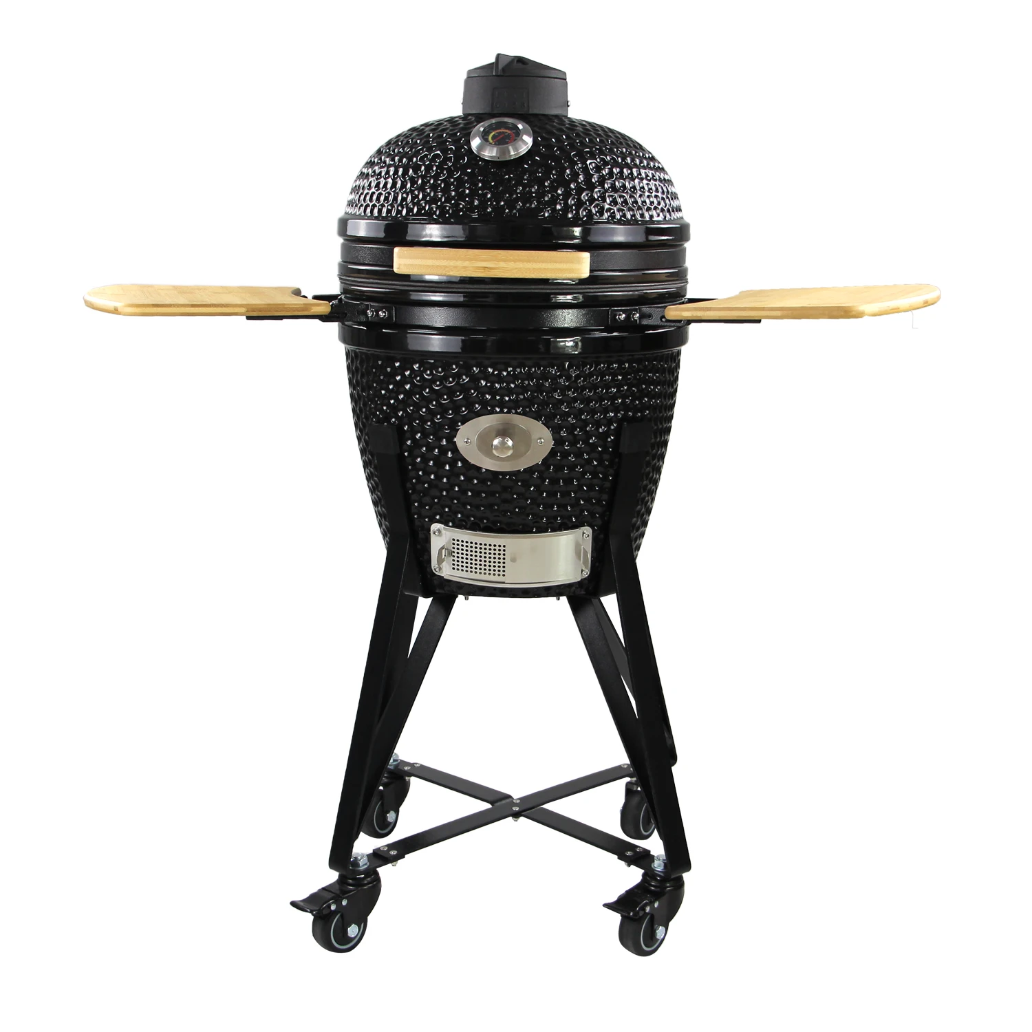 TOPQ новый размер 18 дюймов Керамический Гриль Kamado с коптилью
