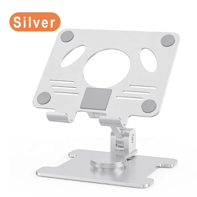 High Quality Adjustable Portable Aluminum Metal Tablet Pc Smartphone Floor Stand Desk Stand for Tablet Pc