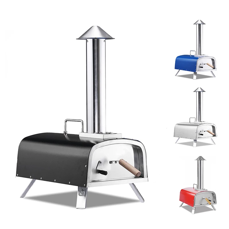 Modern Garth Pizza Oven for Pizza Maker Mobile Mini Woodfired Forno Gas Wood Single Freestanding Black / Customized Manual NL